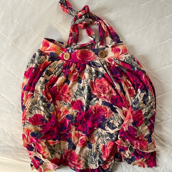 Other - Bums & Roses skirt with suspenders